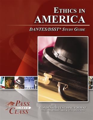 Ethics in America DANTES/DSST Test Study G- PassYourClass, 1614330468, paperback