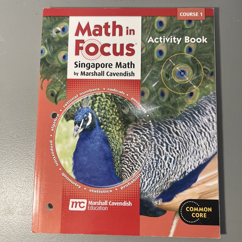 Math In Focus, Course 1, (2013) Student Activity Book