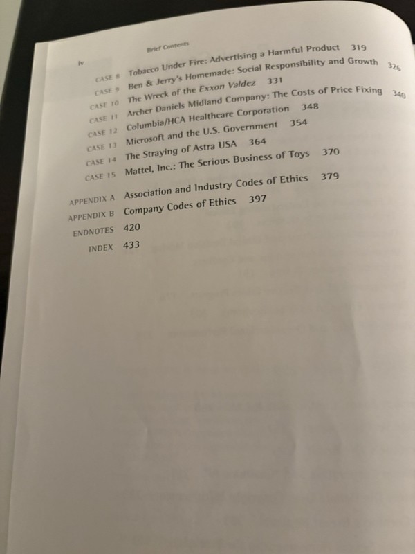 Business Ethics: Ethical Decision Making and Cases 5th Edition Hardcover gallery