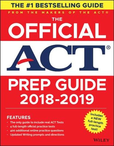 The Official ACT Prep Guide, 2018-19 Edition (Book + Bonus Online Content): New