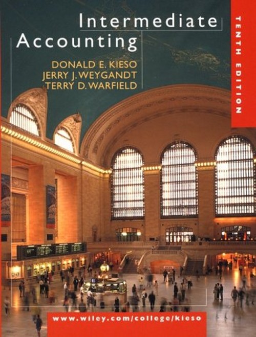 Intermediate Accounting : Working Papers Hardcover Donald E. Kies