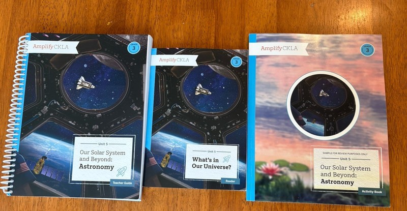 Amplify CKLA Our Solar System and Beyond Grade 3 Teacher Guide Astronomy Set