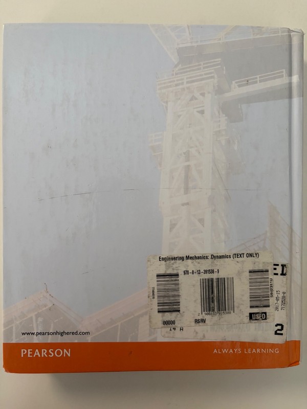 Engineering Mechanics: Dynamics 14th Fourteenth Ed. Hardcover by R.C. Hibbeler gallery