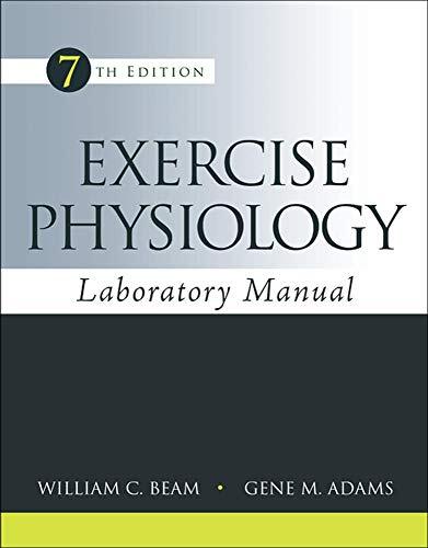 Exercise Physiology Laboratory Manua…, Adams, Gene M.