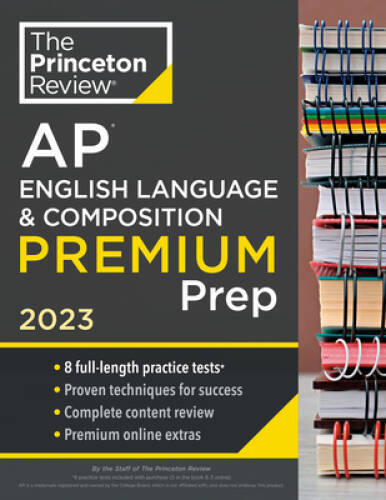 Princeton Review AP English Language Composition Premium Prep, 202 – VERY GOOD