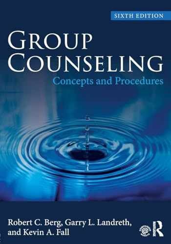 Group Counseling – Paperback, by Berg Robert C.; Landreth Garry L.; – Very Good