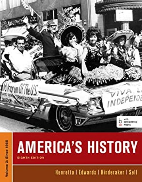 America’s History, Volume II Paperback