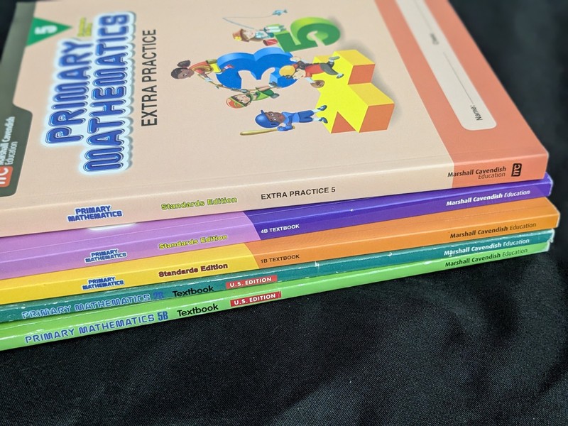 Singapore Primary Mathematics Textbooks 1B, 2A, 2B, 3B, 4B Pick One NEW gallery