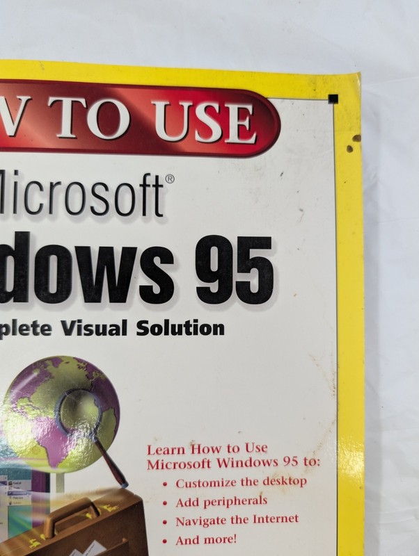 How to Use Microsoft Windows 95 3rd Edition By Douglas Hergert. ISBN 1562765655 gallery