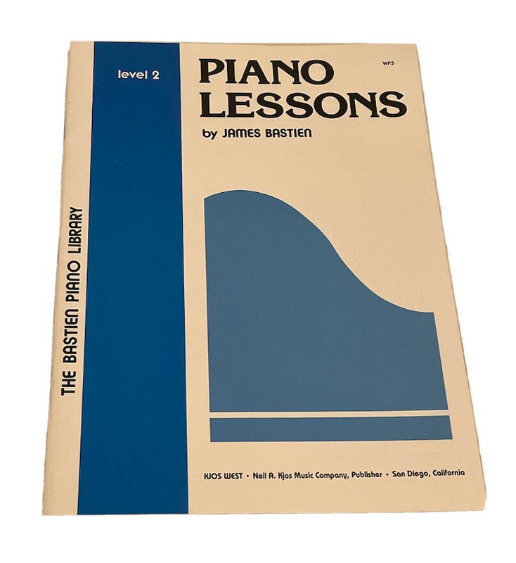 The Bastien Piano Library: Piano Lessons – Level 2 – WP3 Music Book