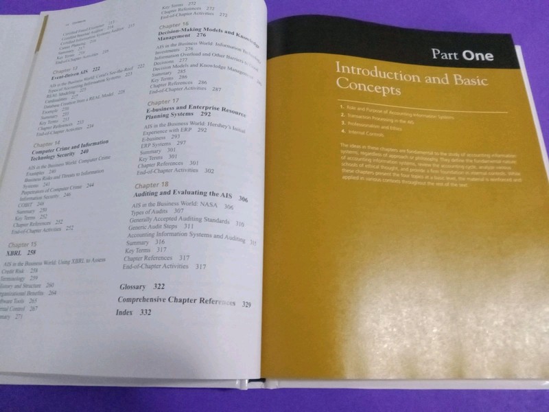 Accounting Information Systems - A 2008 Hardcover Book by Robert Hurt, Very Good gallery