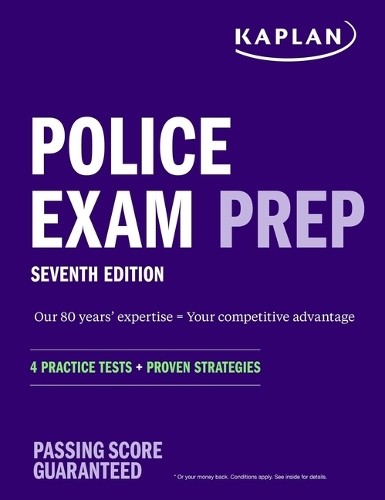 Police Exam Prep 7th Edition (Paperback) Kaplan Test Prep (UK IMPORT)