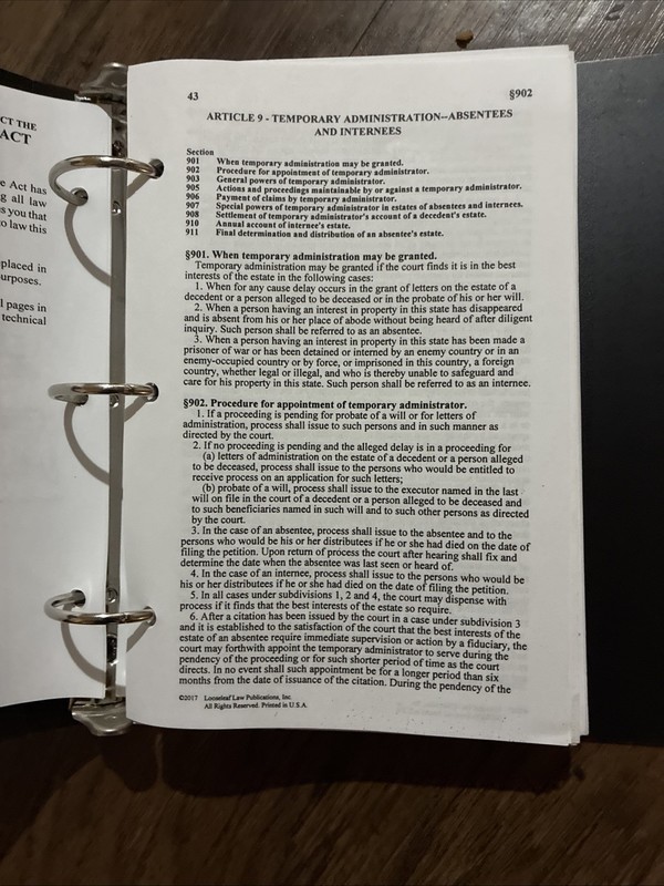 Surrogates Court Procedure Act & Estates Powers and Trusts Law of New York gallery