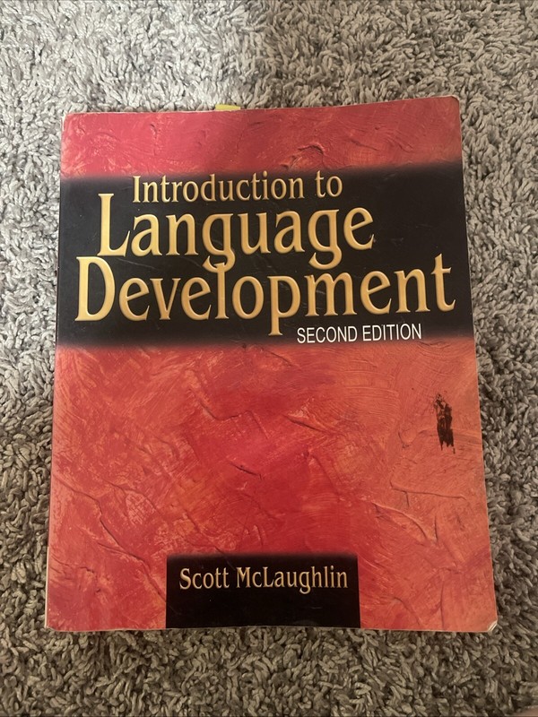 Introduction to Language Development by Scott F. McLaughlin