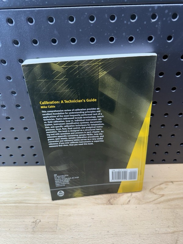 Calibration Technician's Guide Mike Cable Textbook Engineering Control Systems gallery
