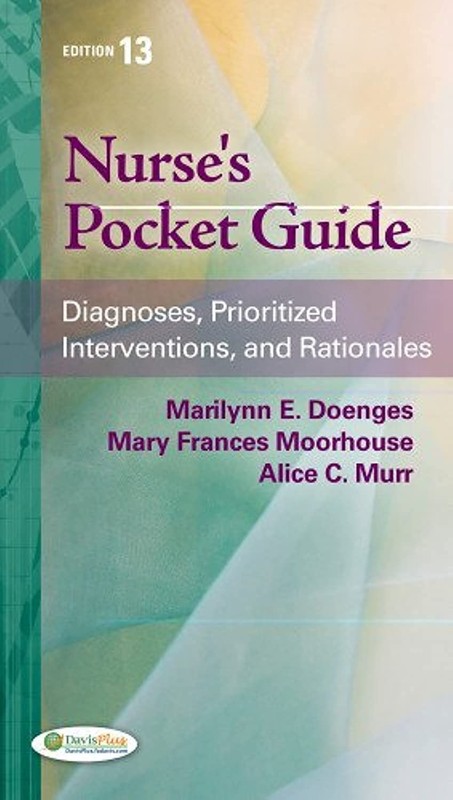 Nurse’s Pocket Guide: Diagnoses, Prioritized Interventions and Rationales