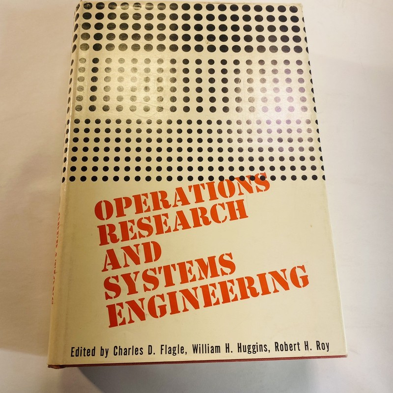Operations Research & Systems Engineering 1964 HC DJ VTG