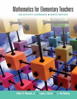 Mathematics for Elementary Teachers: An Activity Approach, Bennett, Albert,Nelso
