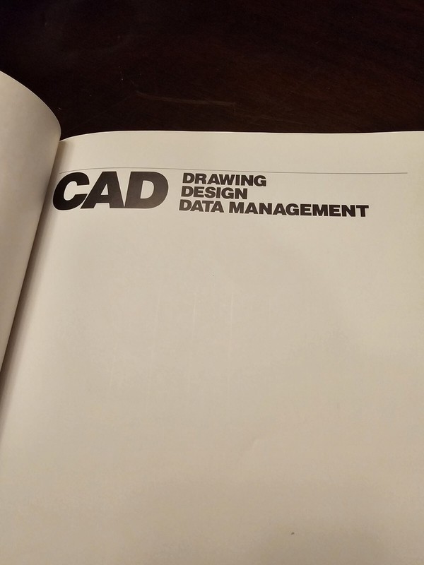 CAD Drawing, Design, Data Management by E Lee Kennedy, Good, See Pictures HC DJ gallery