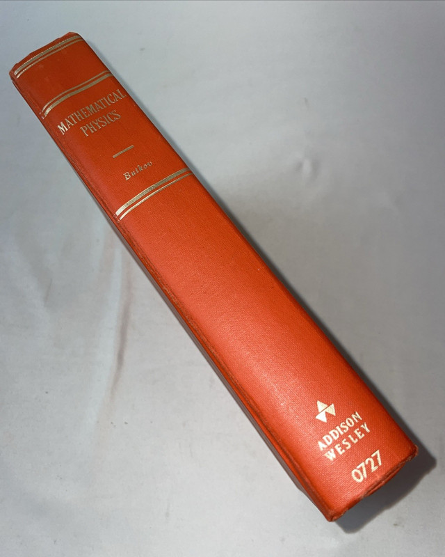 Mathematical Physics Eugene Butkov 1968 Addison-Wesley HC VG Condition gallery