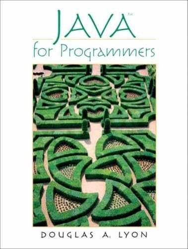 Java for Programmers – Paperback, by Lyon Douglas A. – Very Good