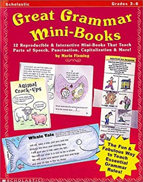 Great Grammar Mini-Books Paperback Maria Fleming