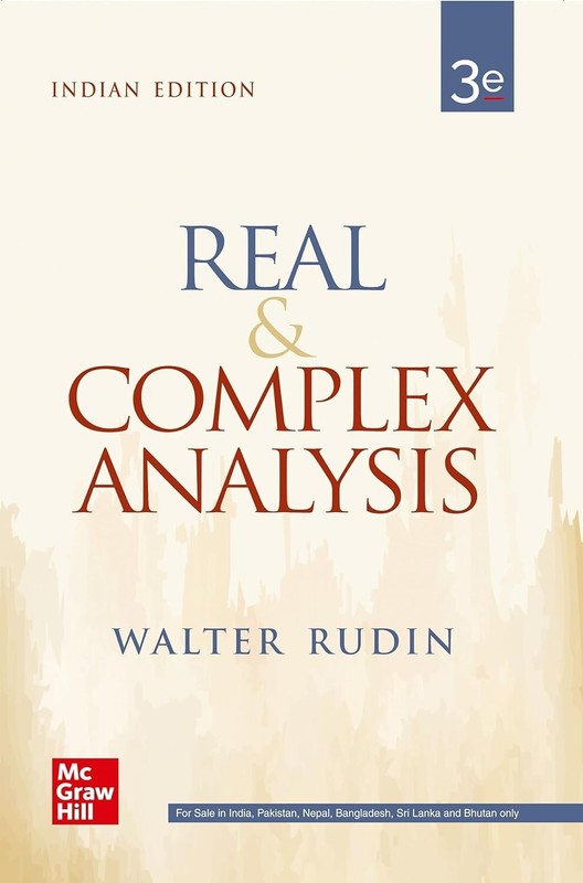 Real and Complex Analysis by Walter Rudin, 3rd ed. () – NEW – Brand New