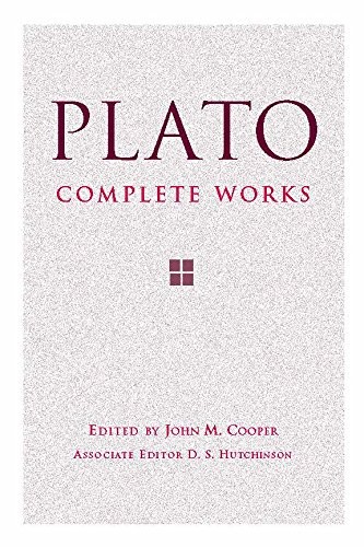 PLATO: COMPLETE WORKS By Plato & John M. Cooper – Hardcover **Mint Condition**