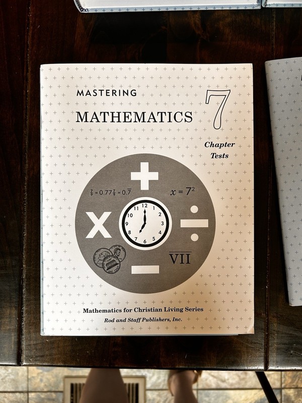Rod And Staff Grade 7 Math Mastering Mathematics Brand New gallery