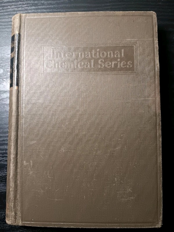 International Chemical Series – General Chemistry (1938) Schoch & Felsing 1st Ed