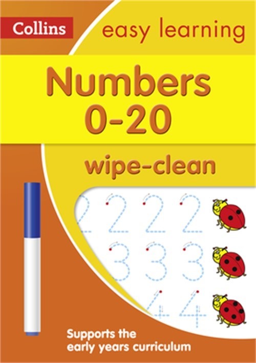 Numbers 0-20: Wipe-Clean Activity Book (Paperback or Softback)