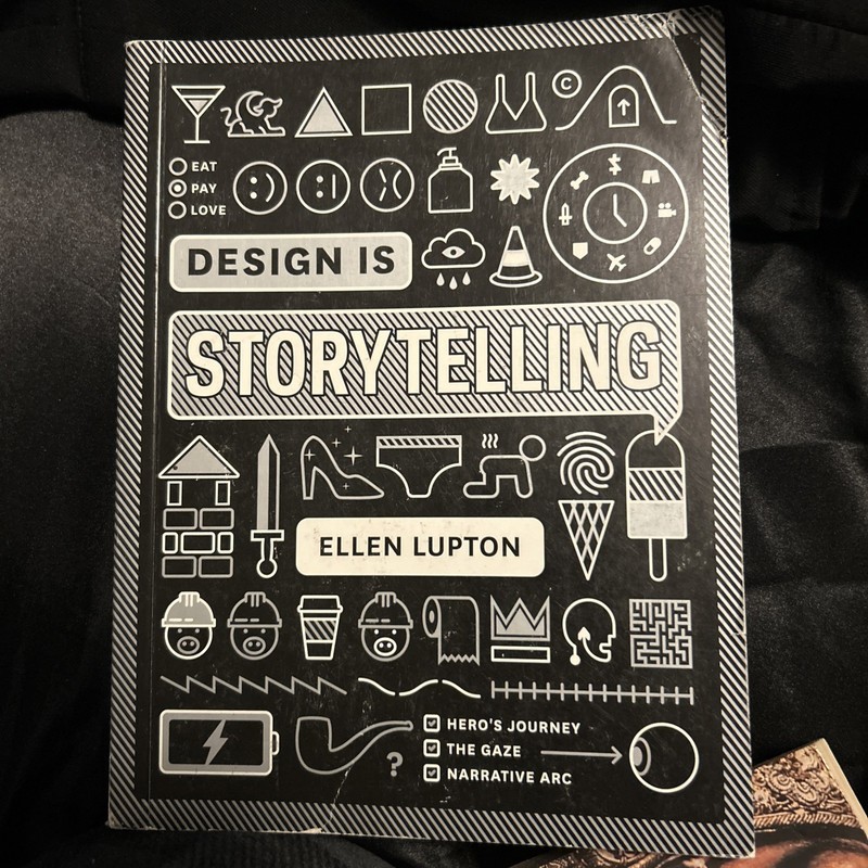 Design Is Storytelling – Paperback By Lupton, Ellen – GOOD