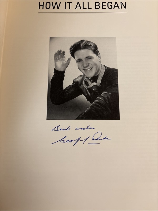 Geoff Duke. In Pursuit of Perfection. Signed Limited 1st Edition. Hardback. 1988 gallery