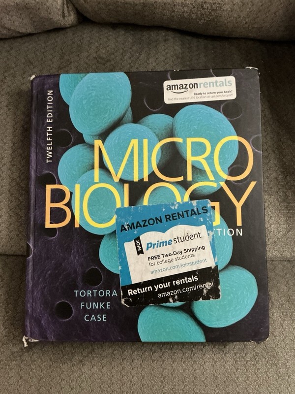 Microbiology: An Introduction, 12th Edition, Gerard Tortora – Hardcover