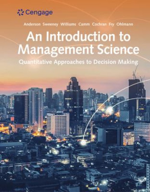 An Introduction to Management Science : Quantitative Approach Har