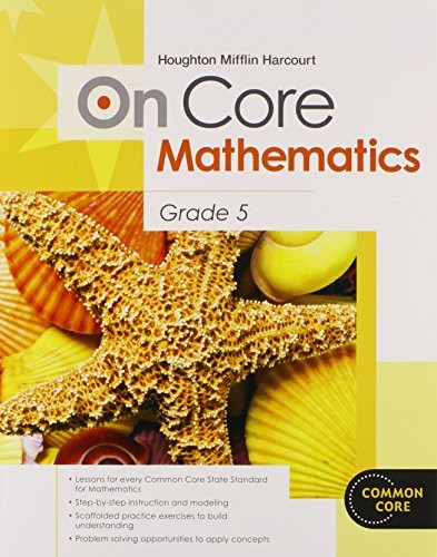 HOUGHTON MIFFLIN HARCOURT ON CORE MATHEMATICS: RESELLER **BRAND NEW**