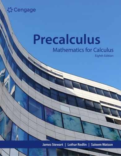 Precalculus: Mathematics for – Hardcover, by Stewart James; Redlin – Very Good o
