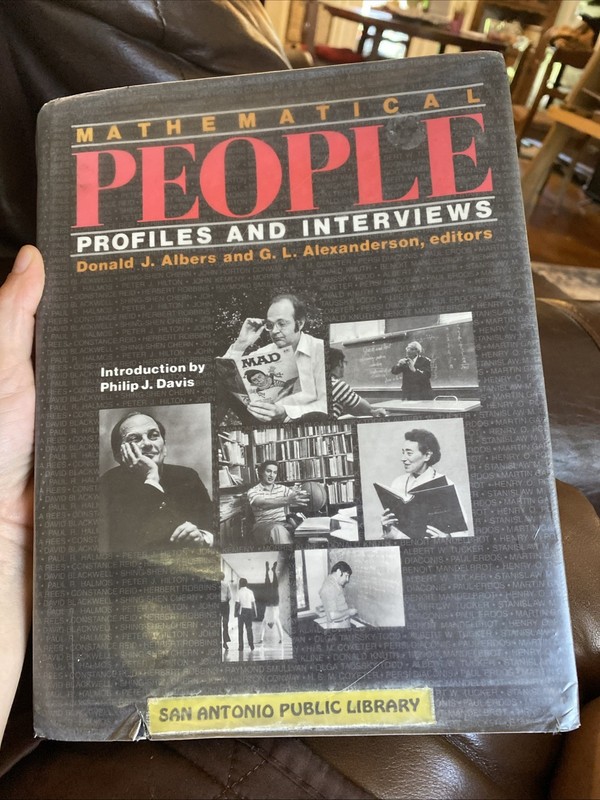 Mathematical People : Profiles and Interviews by G. L. Alexanderson 1985a