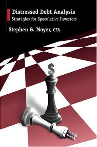 Distressed Debt Analysis : Strategies for Speculative Investors, Hardcover by…
