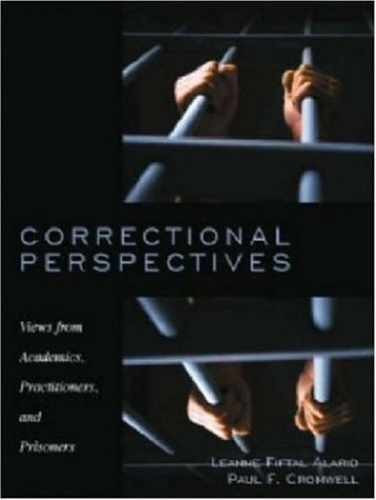 Correctional Perspectives: – Paperback, by Leanne Fiftal Alarid; – Acceptable