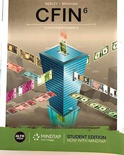 CFIN (MindTap Course List) – Paperback, by Besley Scott; Brigham – Very Good c
