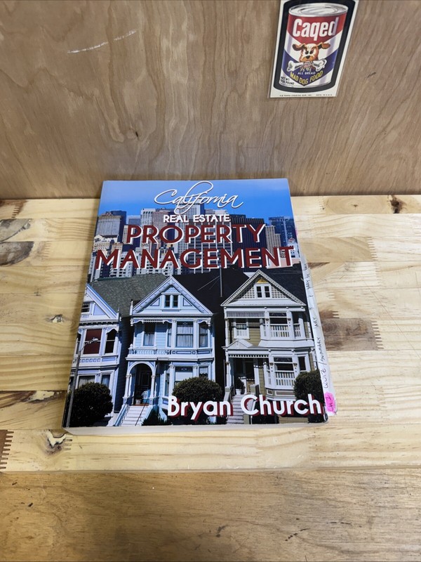 California Real Estate Property Management by Bryan Church (2017, Paperback)