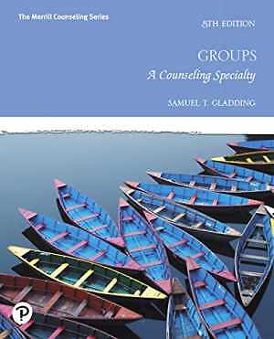 Groups: A Counseling Specialty (The – Hardcover, by Gladding Samuel – Good