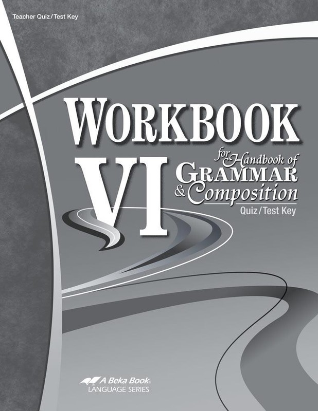 Abeka Workbook VI Quiz and Test Key Fourth Edition – 12th Grade