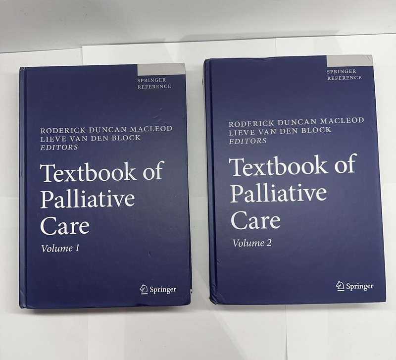 Textbook of Palliative Care 2019 Roderick Duncan Macleod Hardcover Volume 1, 2