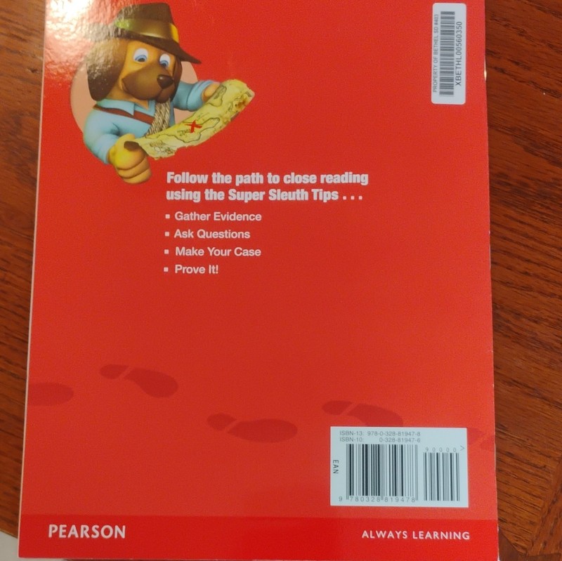 Pearson ReadyGEN Sleuth Elementary Reading Paperback 2014 gallery