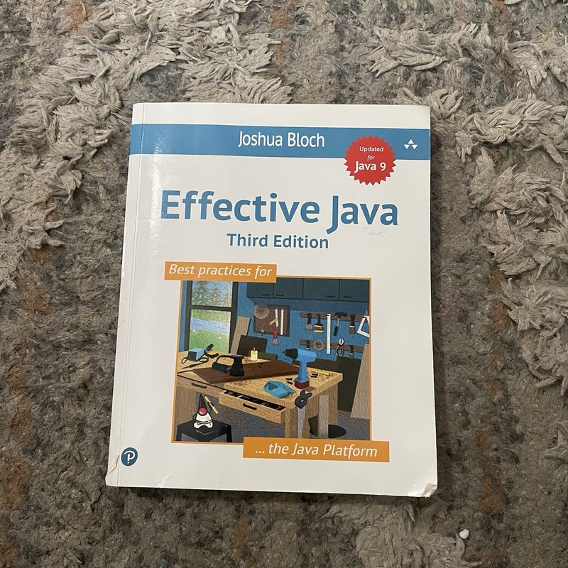 Effective Java by Joshua Bloch Third Edition Updated for Java 9 Paperback 2018