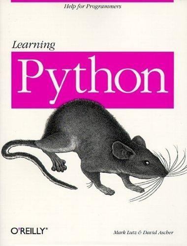 Learning Python by Mark Lutz