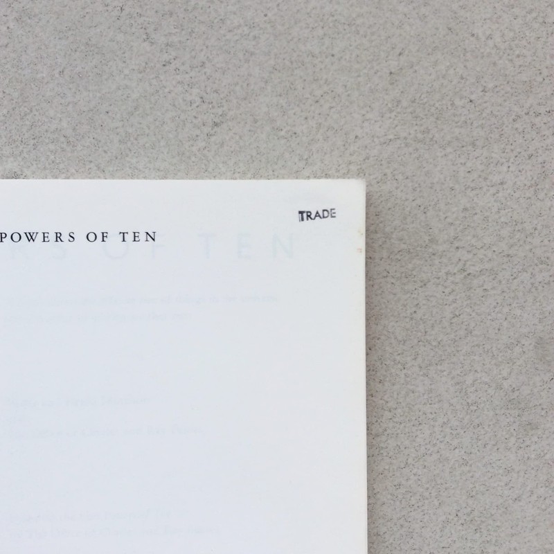 Powers of Ten: A Book About the Relative Size of Things in the... gallery