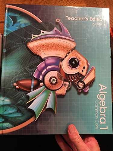 Algebra 1 Common Core, Vol. 1, – Hardcover, by Randall I. Charles; – Acceptable